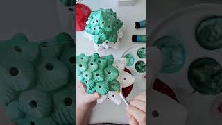 DIY in progress part 2 makeitwithmichaels christmasdiy holidaydiy craftdiyideas [upl. by Notak]