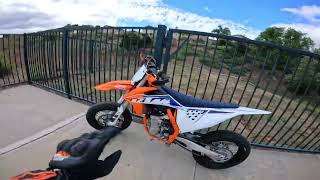 I Bought A Supermoto 2022 KTM 450 SMR FIRST LOOKMODS [upl. by Winshell]