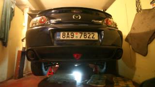 Mazda RX8  Pettit RacingMilltek exhaust  first start [upl. by Alfonso]