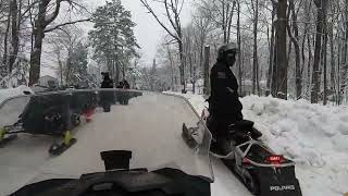 Snowmobiling in Northern WI and UP MI [upl. by Livy]