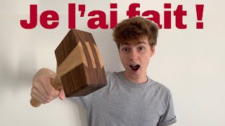 Fabriquer un MAILLET EN BOIS IMPOSSIBLE [upl. by Acilgna362]