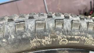 Schwalbe Nobby Nic 225” tires on DT Swiss XM481 rims [upl. by Lipski]