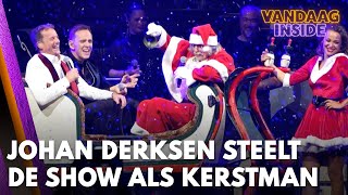 Johan Derksen steelt show als kerstman bij De Bevers concert in Ahoy  VANDAAG INSIDE [upl. by Henden]