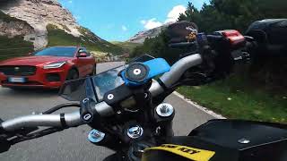 Pure Sound  MT09 2021  Roads Italia Full Exhaust on Passo dello Stelvio Full Gas ⚠️ High Side ⚠️ [upl. by Moriah]