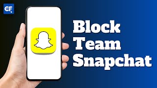 How to Block Team Snapchat on Snapchat [upl. by Nogem551]