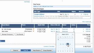 Hotelogix Hotel Property Management Software Tutorial  Group Reservations Basics [upl. by Kcir]