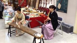 琴 尺八 演奏 六段の調 Japanese Music quotRokudanquot by Koto amp Shakuhachi [upl. by Rockwell]