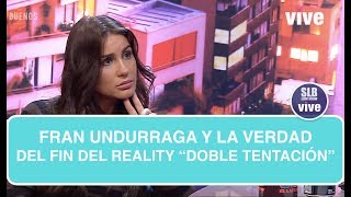 Francisca Undurraga y la verdad oculta tras el final de “Doble Tentación” [upl. by Greysun]