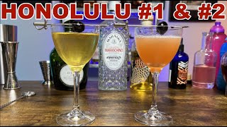 Which Cocktail is Better  the Honolulu 1 or the Honolulu 2 [upl. by Asoral]