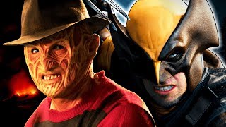 Freddy Krueger vs Wolverine  Epic Rap Battles of History [upl. by Reamy]