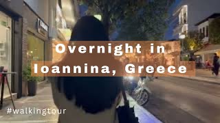 Ioannina Greece l Walking Tour in 4K [upl. by Kcira]