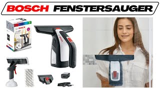 Bosch GlassVAC Fenstersauger im Test Vergleich 2024 🥇 Akku Fensterreiniger Testsieger [upl. by Kruter]