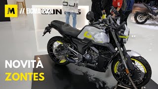 Le novità Zontes a EICMA 2021 [upl. by Pedaiah379]