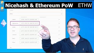 Does Nicehash Support Ethereum PoW ETHW Mining   How to Setup Your Miner for Higher Profits [upl. by Naimerej]