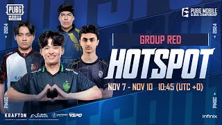 Group Red Hotspot  2024 PUBG MOBILE GLOBAL CHAMPIONSHIP [upl. by Linden70]