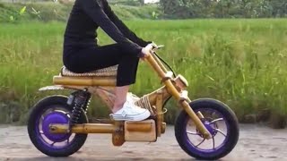 Building bamboo bike [upl. by Bergmann]