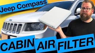 20112017 24L Jeep Compass CABIN Air Filter Change Doing the Daily Episode 3 [upl. by Elyse]