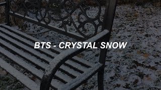 BTS 방탄소년단 Crystal Snow Easy Lyrics [upl. by Eerised78]