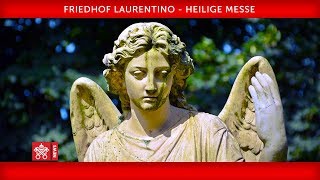 Papst Franziskus  Friedhof Laurentino  Heilige Messe für alle verstorbenen Gläubigen 2112018 [upl. by Ardnas195]