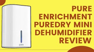 Pure Enrichment PureDry Mini Dehumidifier [upl. by Otilegna]