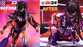 Demon Finn Balor  Judgement Day Demon  WWE 2K23 vs WWE 2K24 4K UHD 120FPS [upl. by Alial]