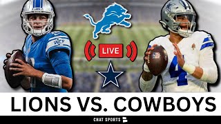 Lions vs Cowboys Live Streaming Scoreboard PlayByPlay Game Audio amp Highlights  NFL Week 17 [upl. by Sergias]