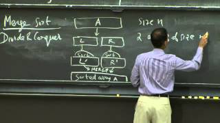 Lecture 3 Insertion Sort Merge Sort [upl. by Aderf]