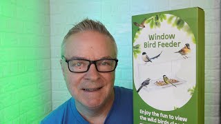 SUNALLY Window Bird Feeder REVIEW Watch Birds Up Close [upl. by Stu]