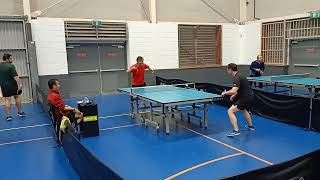 2024 NSW veterans div 1 Alex Vong vs Zhao Hui Michael He set 3 [upl. by Ived]