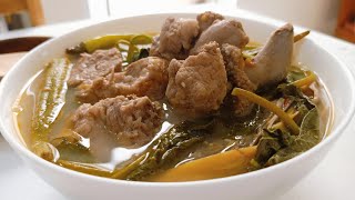 Ang Sarap Nitong Pork Ribs Sinigang Na May Puso ng Saging [upl. by Acinonrev411]