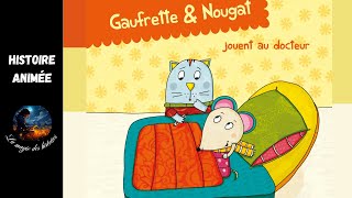 quotGaufrette et Nougat jouent au docteurquot de DJean et ZadSCollin Éditions quotUtopiquequot Livre animé [upl. by Eiramanin]