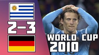 Uruguay 2  3 Germany  World Cup 2010 [upl. by Ulita]