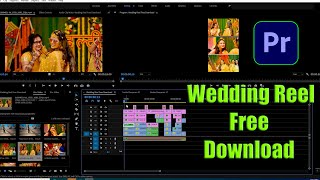 Download Free Wedding Reel Template for Premiere Pro  Wedding Video Editing [upl. by Gibe]