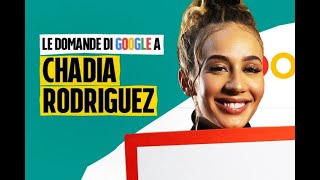 Chadia Rodriguez età nome canzoni dissing altezza la rapper risponde alle domande di Google [upl. by Ilamad680]