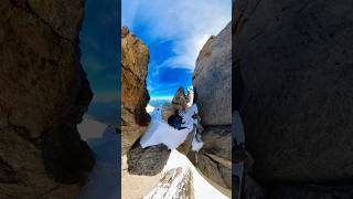 Solo on Arête de Cosmiques AD 4c  what a magical climb with the most breathtaking scenery [upl. by Oglesby]