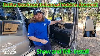 Drifta Stockton Universal Vehicle Armrest [upl. by Nennek192]