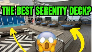 Carnival Celebration Serenity Deck Walkthrough [upl. by Letti951]