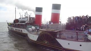 Paddle Steamer Waverley The oldest Seagoing paddle steamer in the World [upl. by Yecram319]