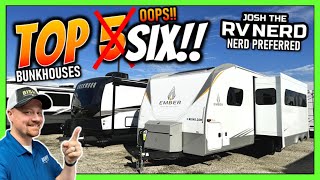 Top 5 Picks for Best Bunkhouse Camper Today Actually SIX [upl. by Ciaphus]