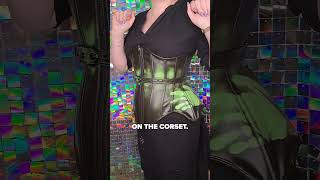 Custom colorchanging corset for shego cosplay [upl. by Ethelda]