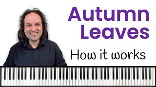 Autumn Leaves  Chord Progressions [upl. by Noe]