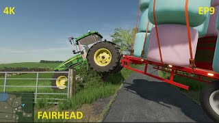 Fairhead We are faced with BIG problems on the road in our mission to sell Silage Bales [upl. by Enaenaj]