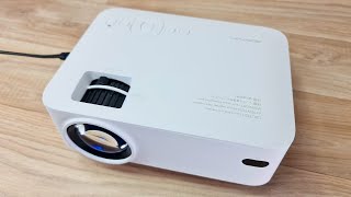 APEMAN LC400 Mini Portable Projector  Unboxing amp Test ✔ [upl. by Cassy628]