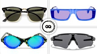 GQ Recommends the Best Sunglasses 4 Styles  GQ [upl. by Kcirdneked]