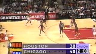 Michael Jordan Greatest Games 38 Points vs Rockets 1996 [upl. by Dedric742]