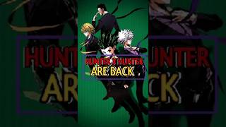 Hunter x Hunter Manga is BACK Release Date Revealed 📅🔥 shorts youtubeshorts [upl. by Murray]