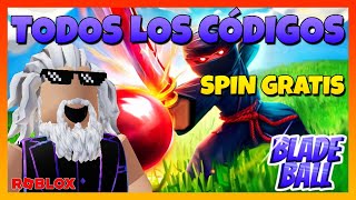 ✅NUEVO CÓDIGO✅ TODOS los CODIGOS activos de ⚔️BLADE BALL⚔️Roblox 2023 ⚔️ EMiLiOR [upl. by Alaehs]