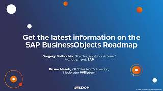 Get the latest information on the SAP Business Objects BI2025 and BI2027 Roadmap [upl. by Nonnelg953]