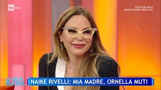 Naike Rivelli mia madre Ornella Muti  La volta buona 12112024 [upl. by Mccandless]