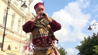 Romanias Sibiu Festival takes place with dancing music and theatre [upl. by Shoemaker]